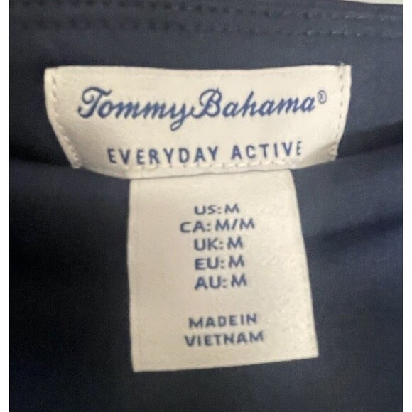 Tommy Bahama Active Skort Women’s M Leaf Print Navy Lined Shorts Pocket Stretch - Picture 3 of 12
